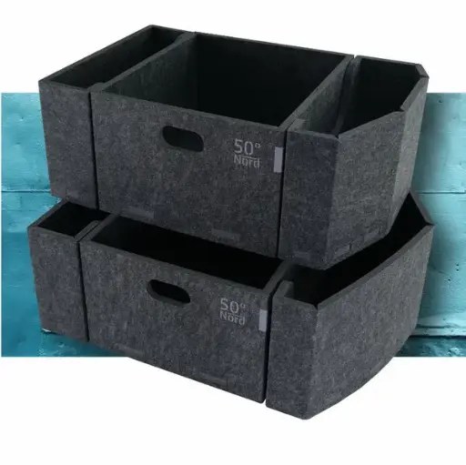 Boîtes de rangement- ensemble pour armoire avant